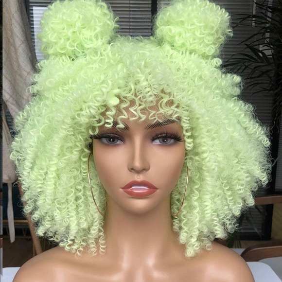 Afro Kinky Curly Wigs - Picture 5 of 10